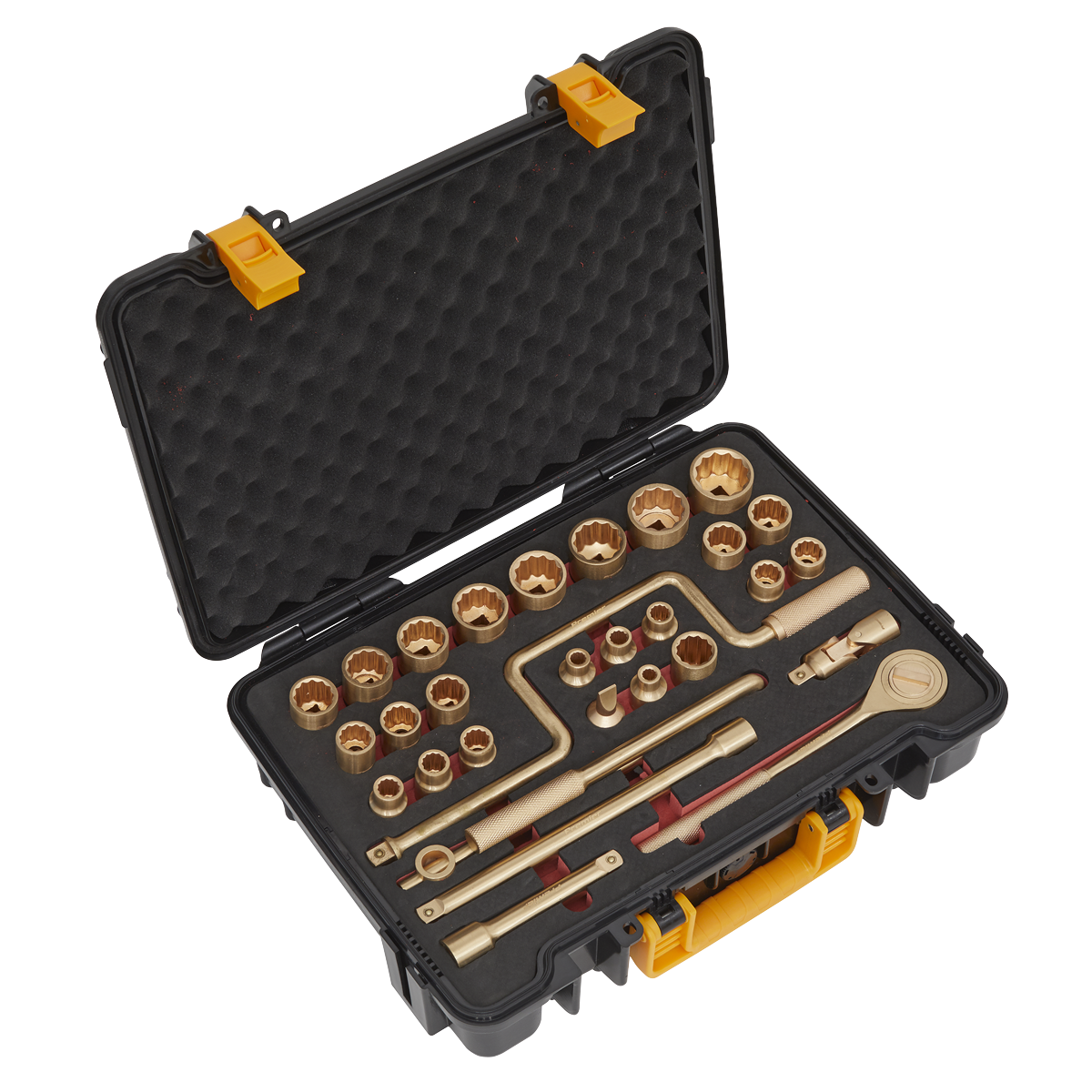 Sealey NS039 31pc 1/2"Sq Drive Socket Set - Non-Sparking