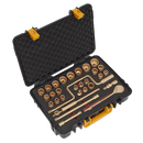 Sealey NS039 31pc 1/2"Sq Drive Socket Set - Non-Sparking