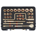 Sealey NS039 31pc 1/2"Sq Drive Socket Set - Non-Sparking
