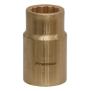 Sealey NS047 14mm 1/2"Sq Drive WallDrive¬¨¬Æ Socket - Non-Sparking