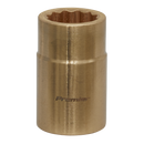 Sealey NS049 16mm 1/2"Sq Drive WallDrive¬¨¬Æ Socket - Non-Sparking