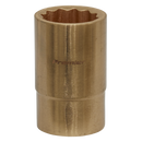 Sealey NS051 18mm 1/2"Sq Drive WallDrive¬¨¬Æ Socket - Non-Sparking