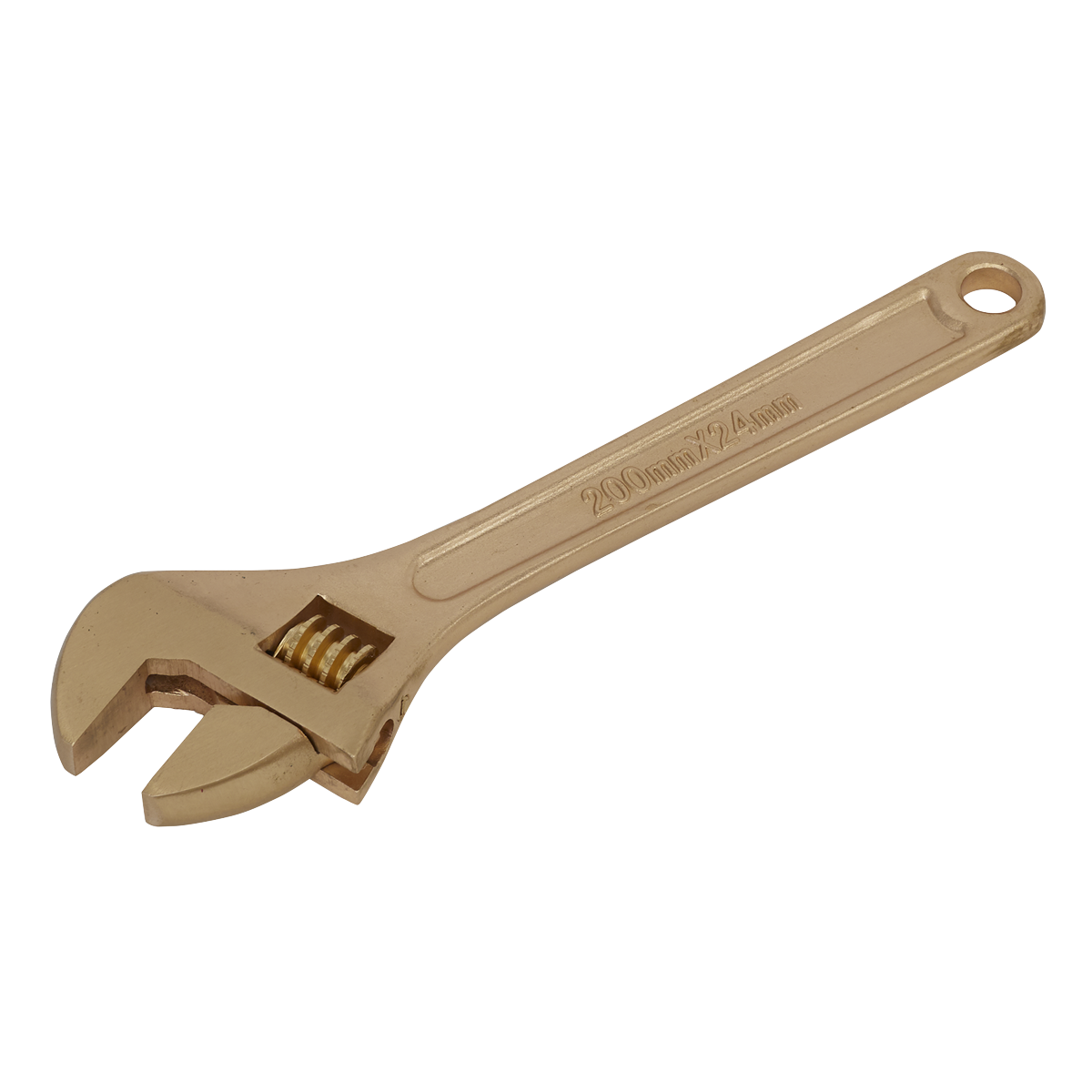Sealey NS066 200mm Adjustable Wrench - Non-Sparking