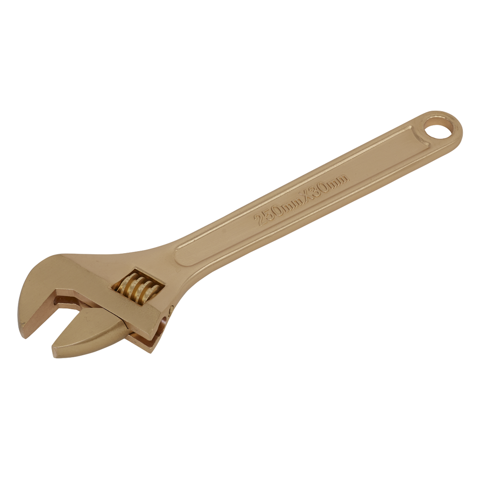Sealey NS067 250mm Adjustable Wrench - Non-Sparking