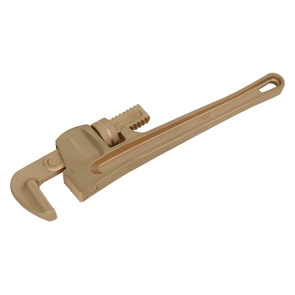 Sealey NS071 350mm Pipe Wrench - Non-Sparking