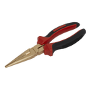 Sealey NS075 200mm Long Nose Pliers - Non-Sparking