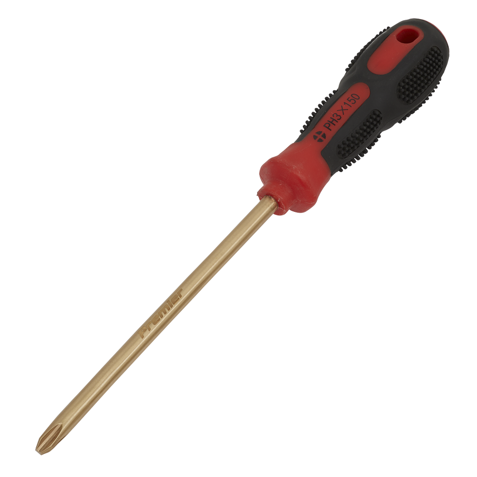 Sealey NS098 #3 x 150mm Phillips Screwdriver - Non-Sparking