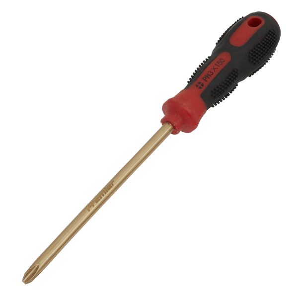 Sealey NS098 #3 x 150mm Phillips Screwdriver - Non-Sparking