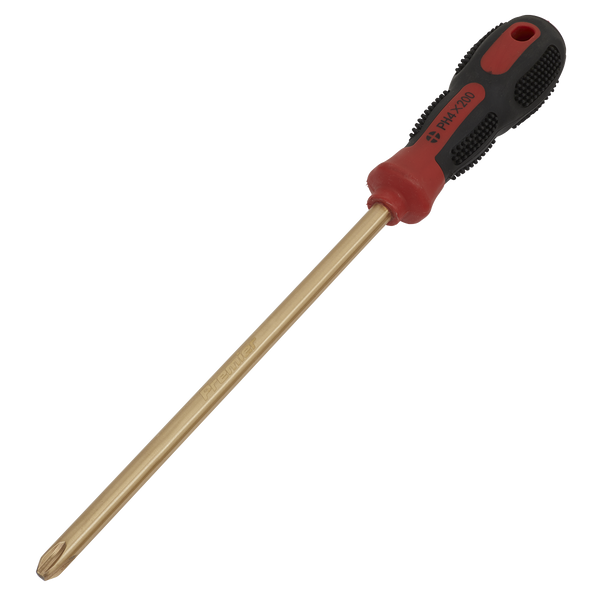 Sealey NS099 #4 x 200mm Phillips Screwdriver - Non-Sparking