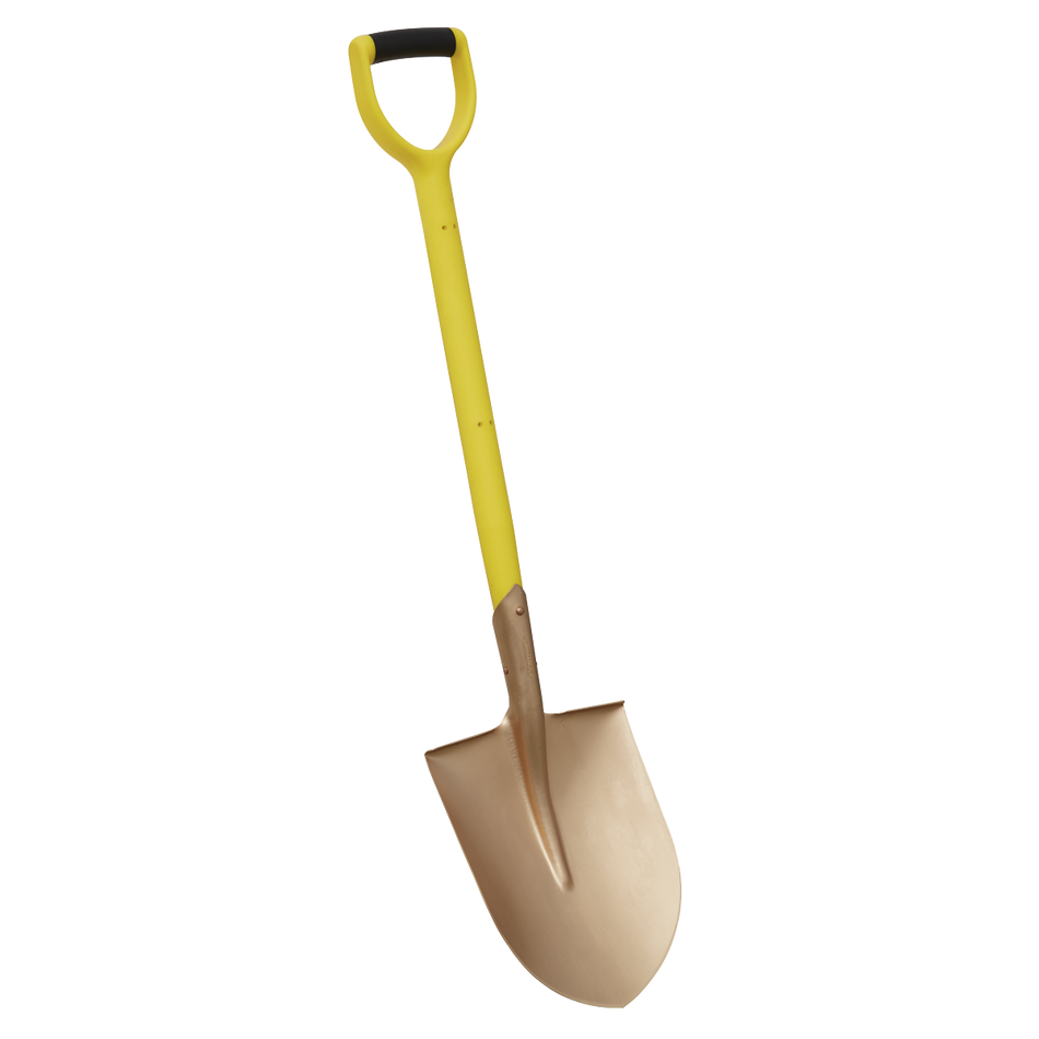 Sealey NS107 240 x 420 x 990mm Round Point Shovel - Non-Sparking