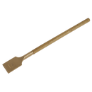 Sealey NS113 75 x 705mm Scraper Long Handle - Non-Sparking
