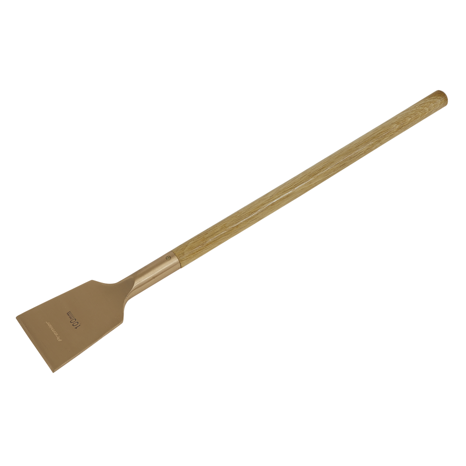 Sealey NS114 100 x 720mm Scraper Long Handle - Non-Sparking