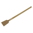 Sealey NS114 100 x 720mm Scraper Long Handle - Non-Sparking