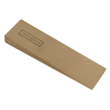 Sealey NS121 180 x 50 x 19mm Wedge - Non-Sparking