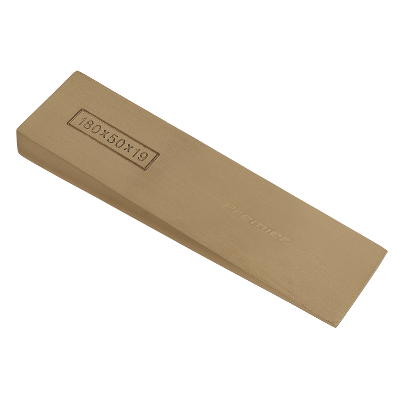 Sealey NS121 180 x 50 x 19mm Wedge - Non-Sparking
