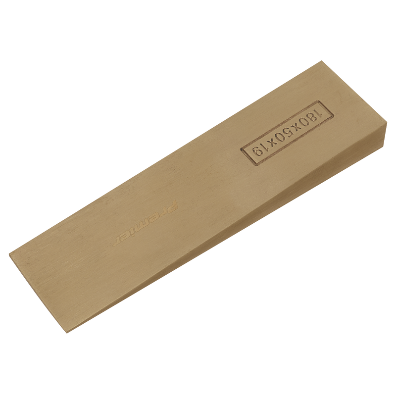 Sealey NS121 180 x 50 x 19mm Wedge - Non-Sparking