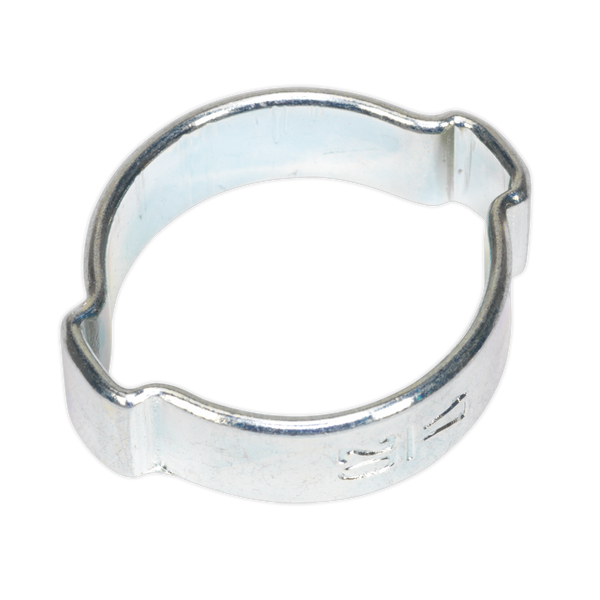 Sealey OCDE1720 17-20mm Double Ear O-Clip - Pack of 25