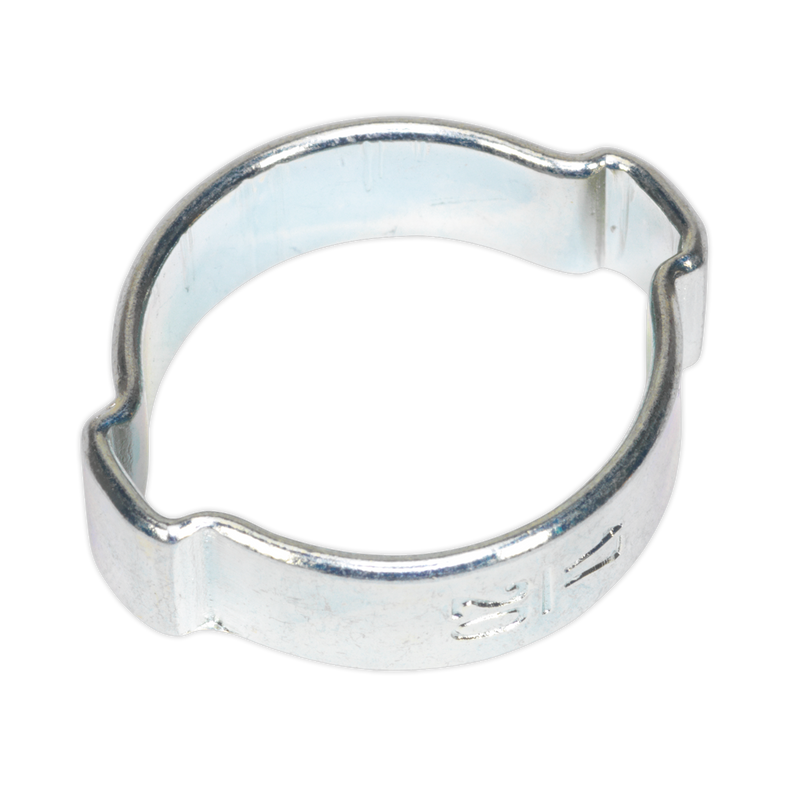 Sealey OCDE1720 17-20mm Double Ear O-Clip - Pack of 25