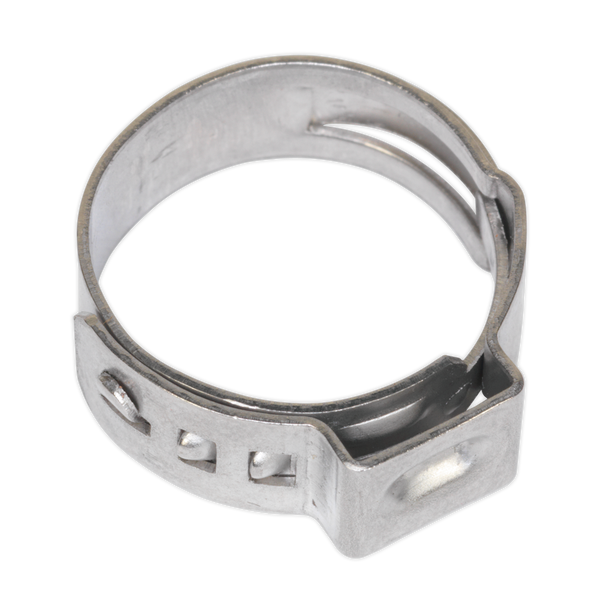 Sealey OCSE1517 15.3-18.5mm Single Ear O-Clip - Pack of 25
