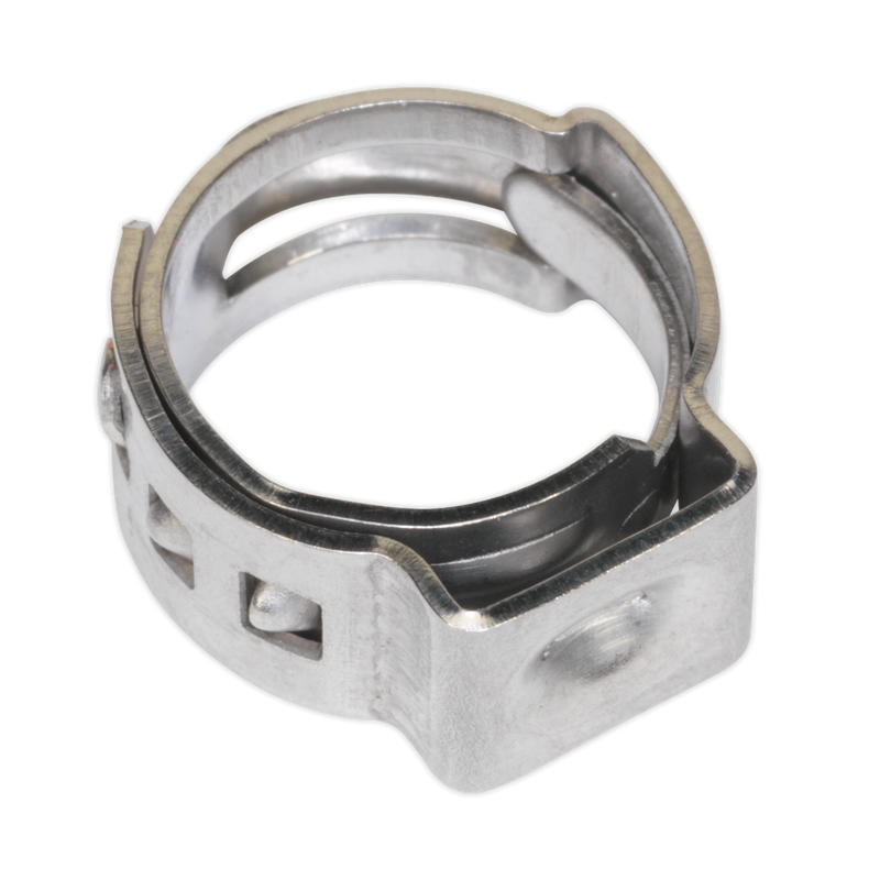 Sealey OCSE911 9.8-11.8mm Single Ear O-Clip - Pack of 25