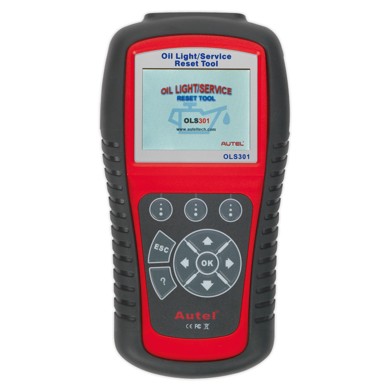 Sealey OLS301 EOBD Code Reader - Oil & Service Reset Tool