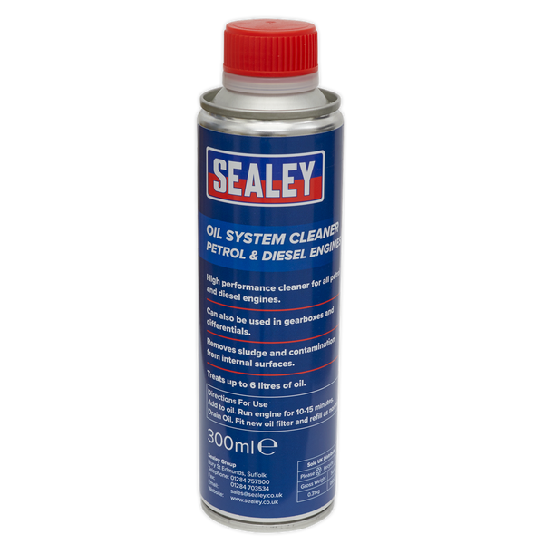 Sealey OSCL300 300ml Oil System Cleaner - Petrol & Diesel Engines