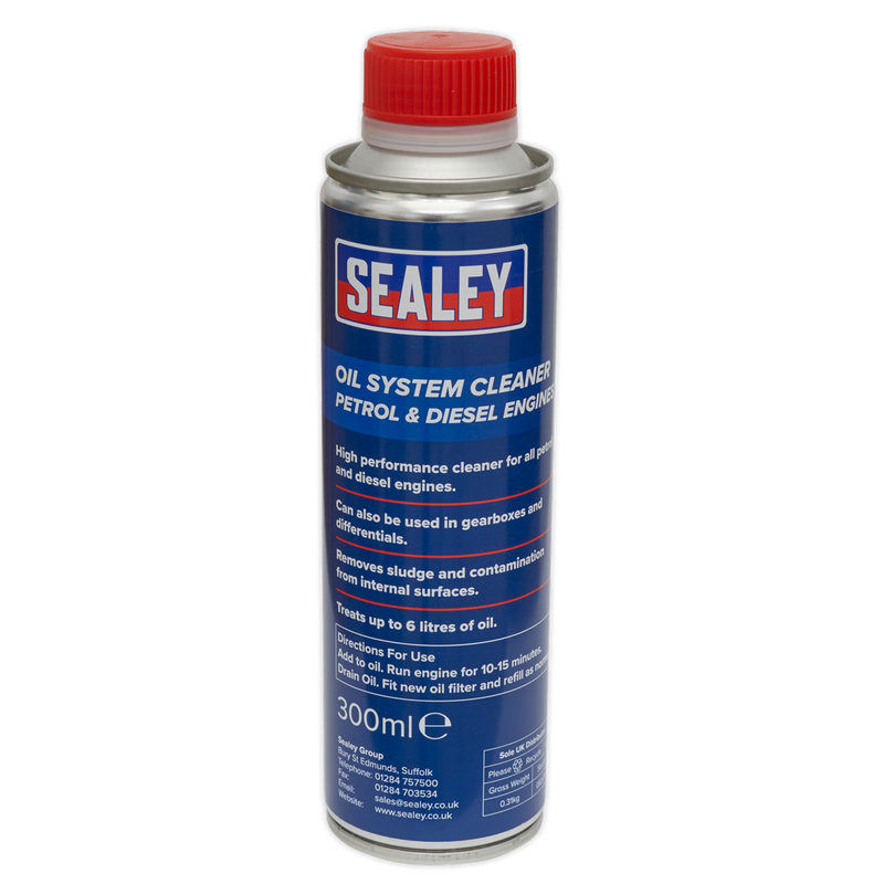 Sealey OSCL300 300ml Oil System Cleaner - Petrol & Diesel Engines