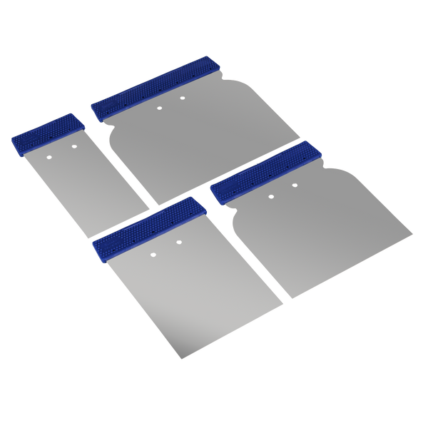 Sealey PA02 4pc Body Filler Applicator Set