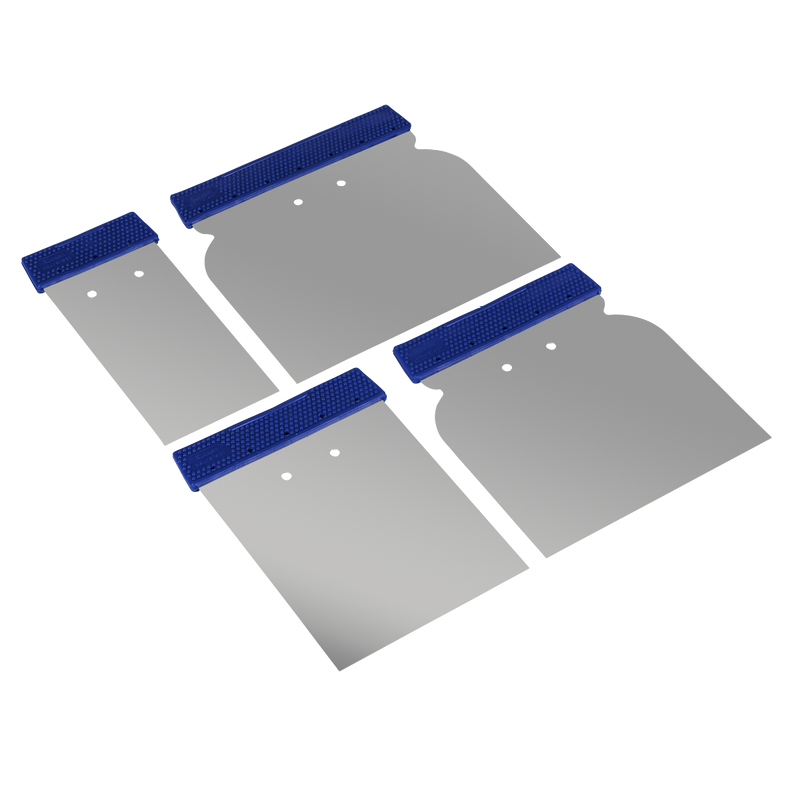 Sealey PA02 4pc Body Filler Applicator Set