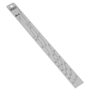 Sealey PA04 Aluminium Paint Measuring Stick 2:1/4:1
