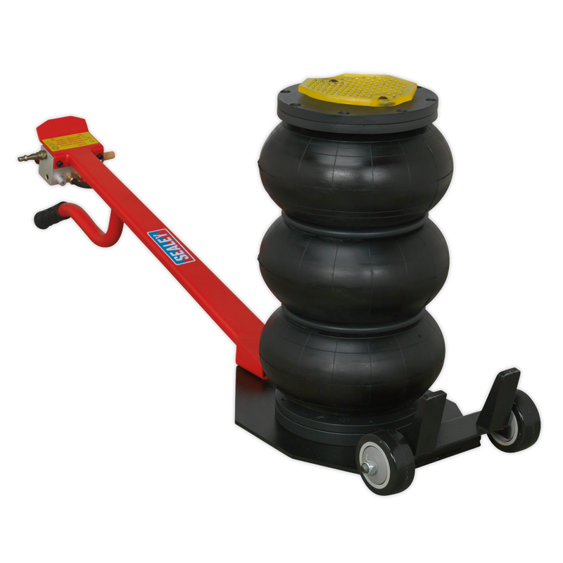 Sealey PAFJ3 3tonne Premier Air Operated Fast Jack 3-Stage - Long Handle