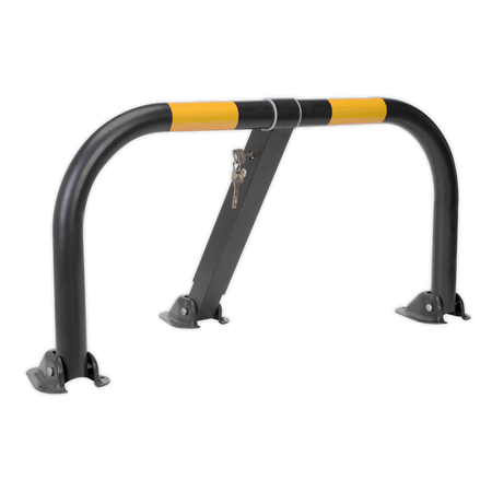 Sealey PB298 3-Legged Parking Barrier with Integral Lock