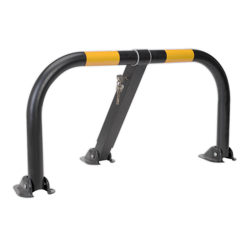 Sealey PB298 3-Legged Parking Barrier with Integral Lock