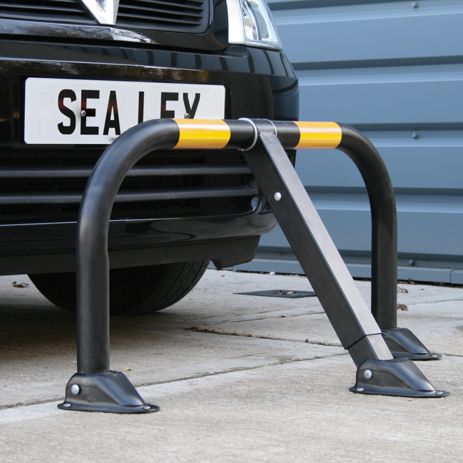Sealey PB298 3-Legged Parking Barrier with Integral Lock