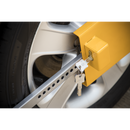 Sealey PB397 Wheel Clamp with Lock & Key