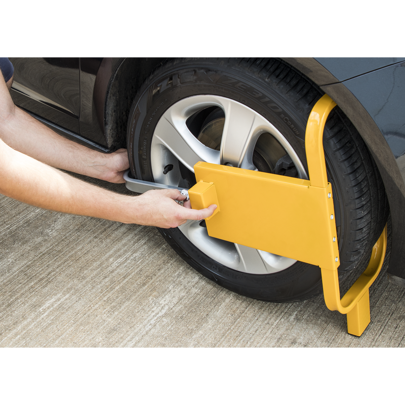Sealey PB397 Wheel Clamp with Lock & Key