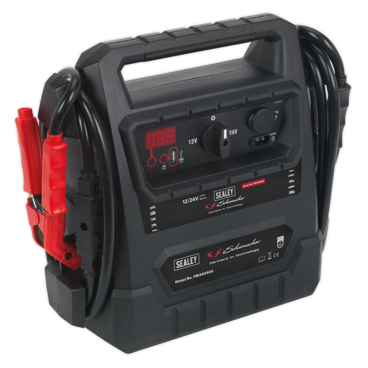 Sealey PBI4424GS Schumacher¬¨¬®¬¨¬Æ¬¨¬®‚àö√ú 4600A 12/24V RoadStart¬¨¬®¬¨¬Æ¬¨¬®‚àö√ú Emergency Jump Starter - DEKRA Approved