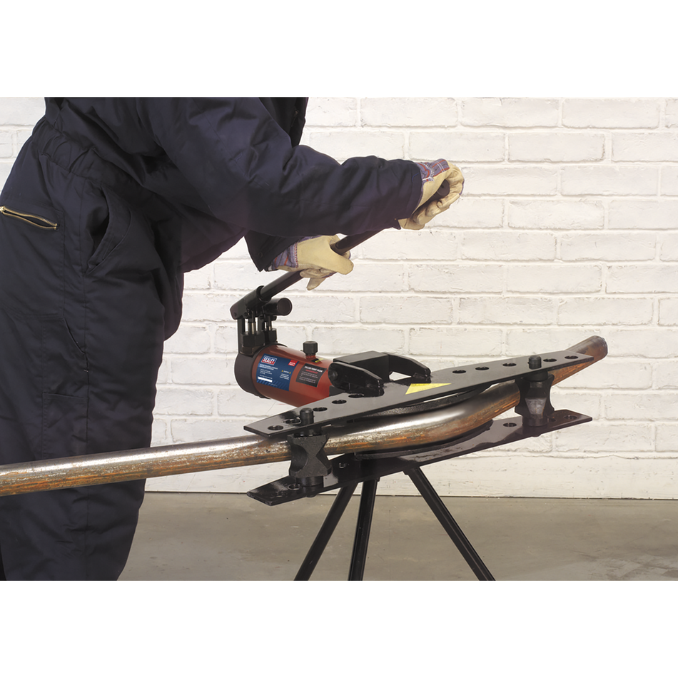 Sealey PBS90 9tonne Industrial Hydraulic Pipe Bender with Stand