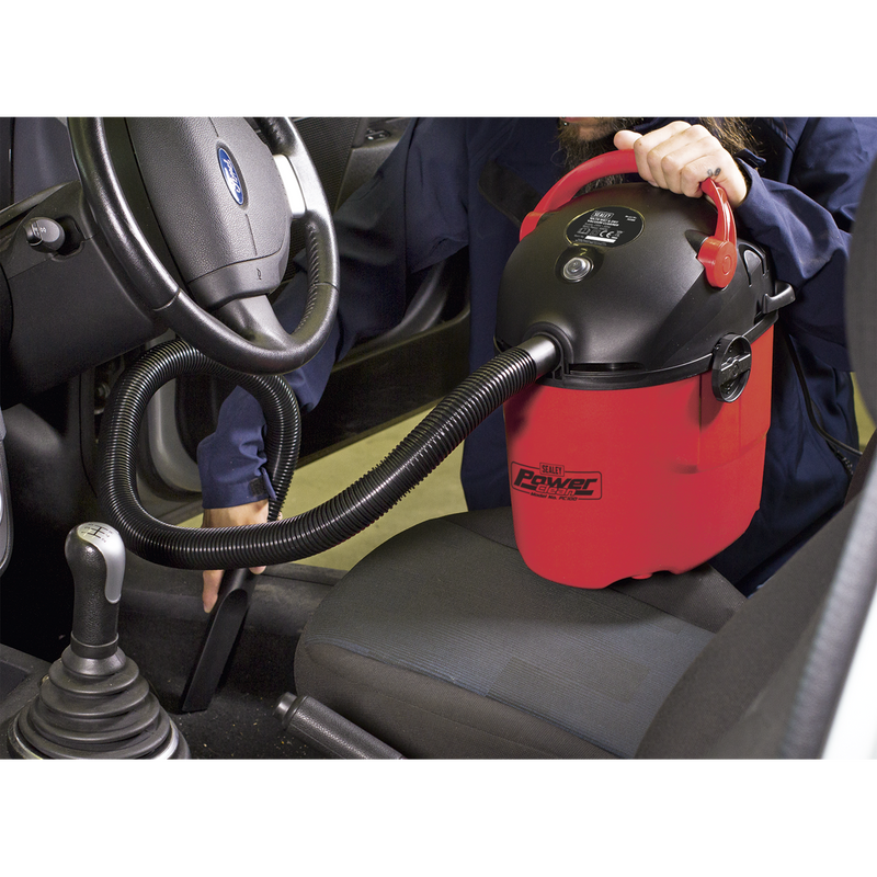 Sealey PC100 10L 1000W Wet & Dry Vacuum Cleaner