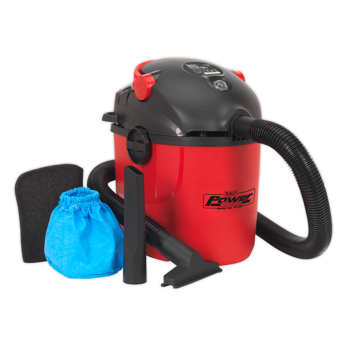 Sealey PC100 10L 1000W Wet & Dry Vacuum Cleaner