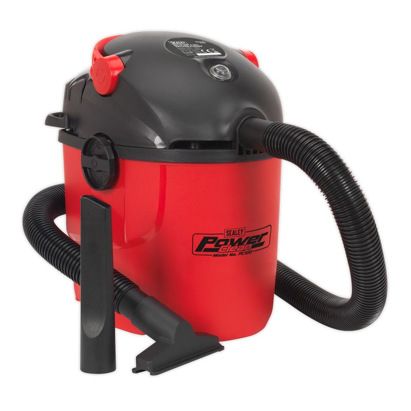 Sealey PC100 10L 1000W Wet & Dry Vacuum Cleaner