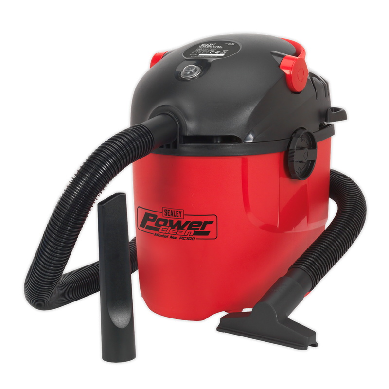 Sealey PC100 10L 1000W Wet & Dry Vacuum Cleaner