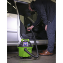 Sealey PC102HV 10L Wet & Dry Vacuum Cleaner 1000W/230V - Hi-Vis Green