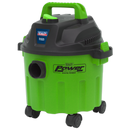Sealey PC102HV 10L Wet & Dry Vacuum Cleaner 1000W/230V - Hi-Vis Green