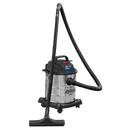 Sealey PC195SD 20L Wet & Dry Vacuum Cleaner 1200W Stainless Drum