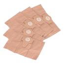 Sealey PC200PB5 Dust Collection Bag for PC200 Series - Pack of 5