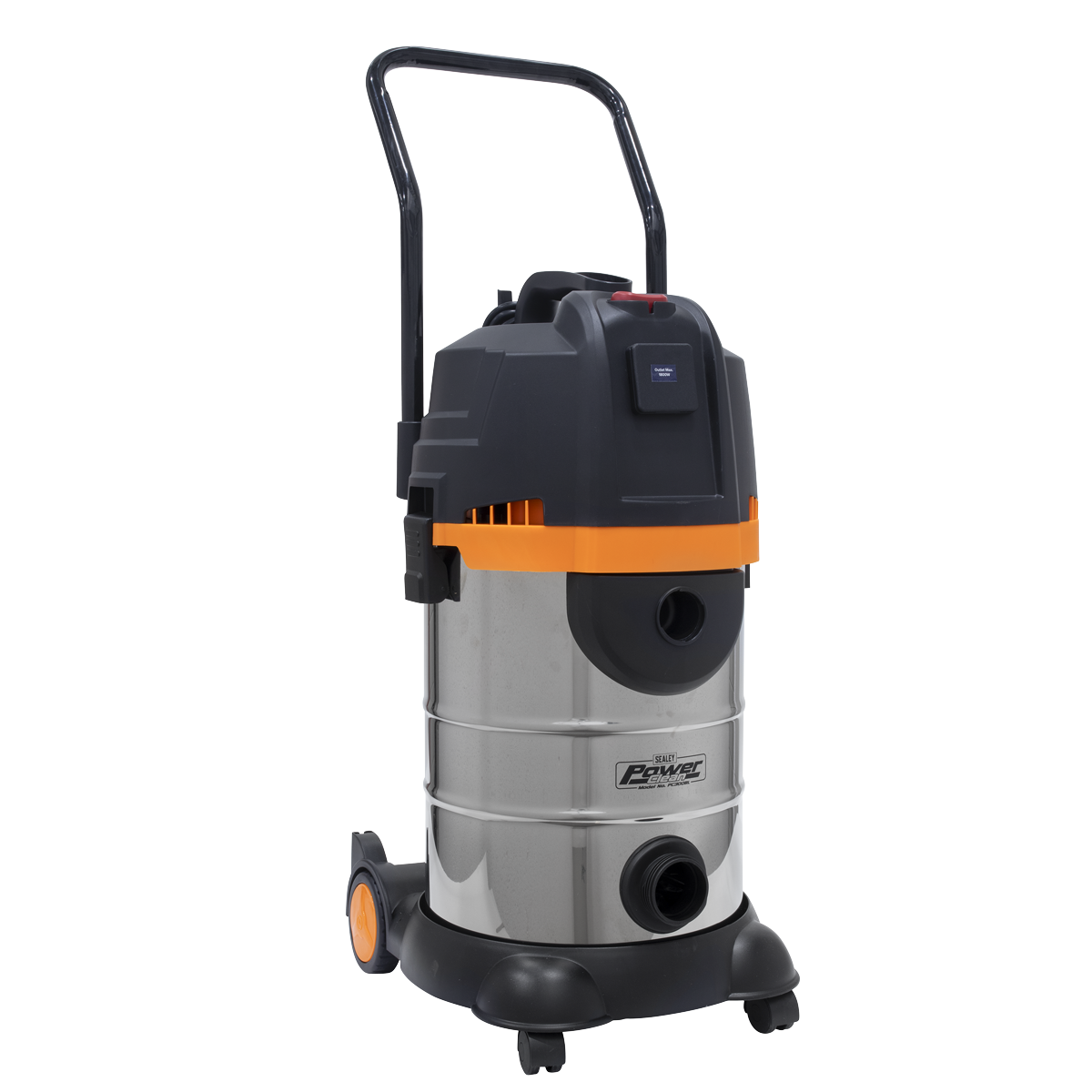 Sealey PC300BL 30L Bagless Wet & Dry Industrial Vacuum Cleaner 1200W Stainless Steel Drum