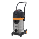 Sealey PC300BL 30L Bagless Wet & Dry Industrial Vacuum Cleaner 1200W Stainless Steel Drum
