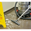 Sealey PC460 60L Wet & Dry Vacuum Cleaner 1600W Stainless Drum