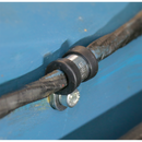 Sealey PCJ35 35mm Rubber Lined P-Clip - Pack of 25